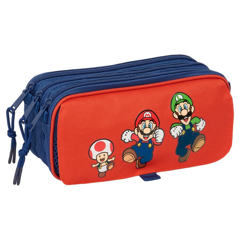 Trousse triple Super Mario Bros Mamma Mia