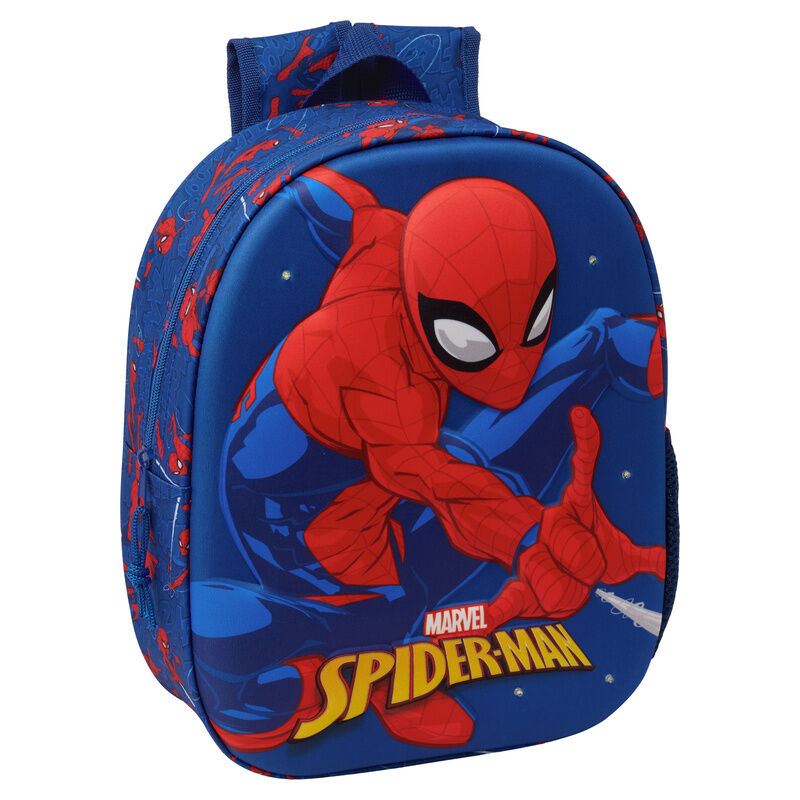 Sac à dos 3D Marvel Spiderman LED 33 cm