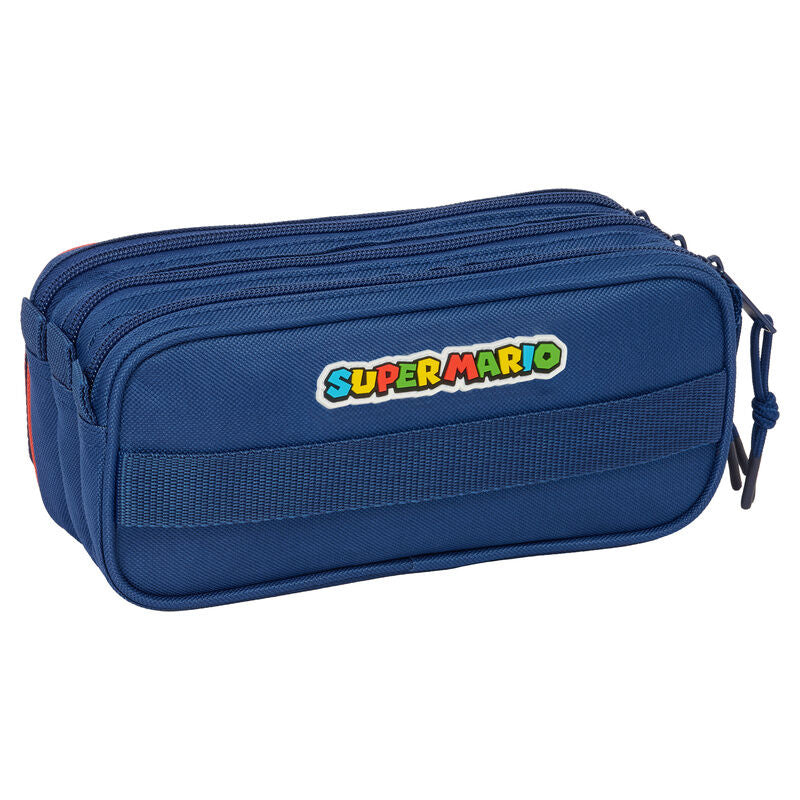 Trousse triple Super Mario Bros Mamma Mia, vue 2
