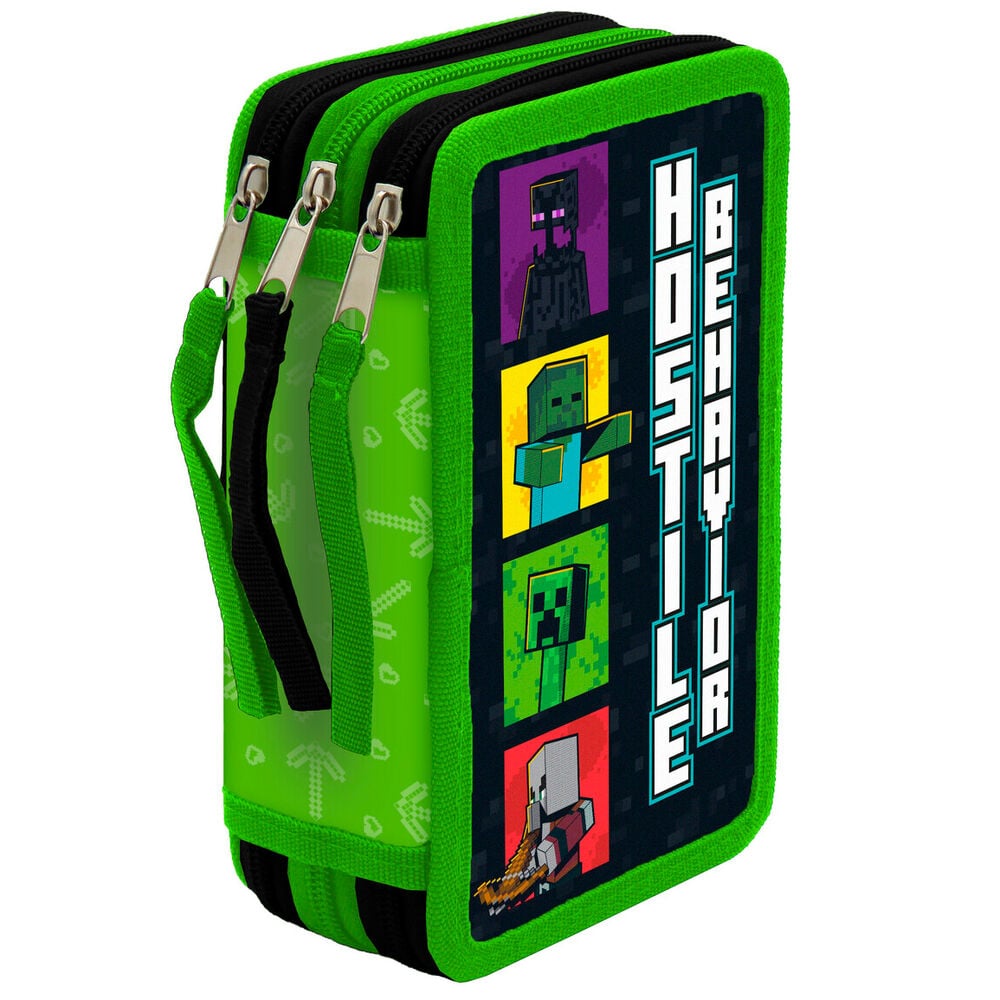 Trousse garnie triple Minecraf