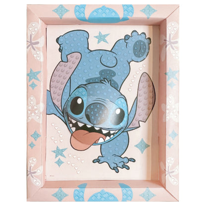 Coloriage Disney Stitch 3D paper craft, vue 4