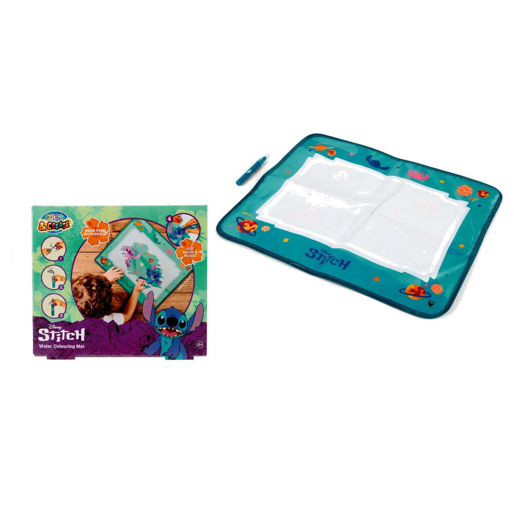 Coloriage Disney Stitch Magic set avec water