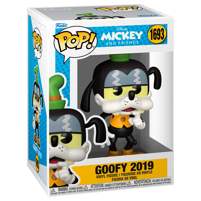 Figurine Funko POP! Mickey and Friends Goofy 2019, vue 2