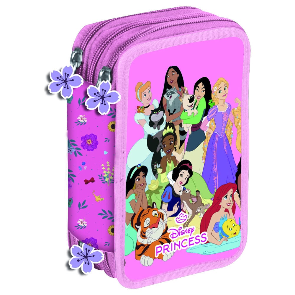 Trousse garnie triple Disney Princess