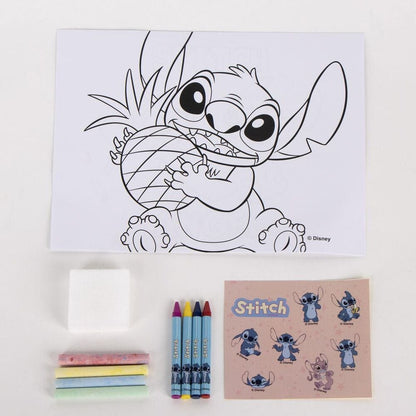 Set de papeterie Disney Stitch portable, vue 4