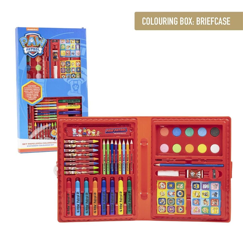 Set de papeterie Paw Patrol Colouring