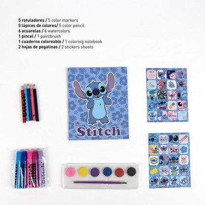 Set de papeterie Disney Stitch backpack, vue 3