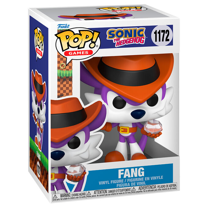 Figurine Funko POP! Sonic The Hedgehog Fang the Hunter, vue 2