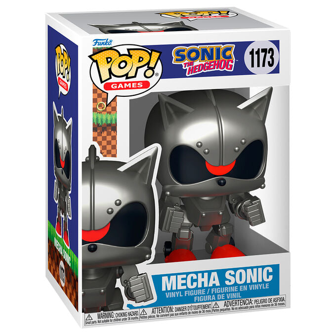 Figurine Funko POP! Sonic The Hedgehog Mecha Sonic, vue 2