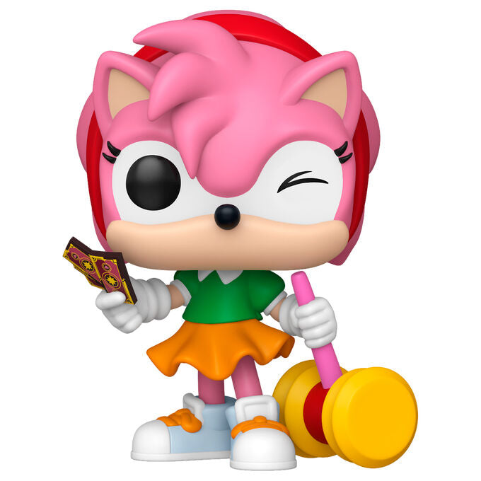 Figurine Funko POP! Sonic The Hedgehog Amy 5 + 1 Chase, vue 5