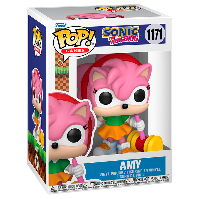 Figurine Funko POP! Sonic The Hedgehog Amy 5 + 1 Chase, vue 2