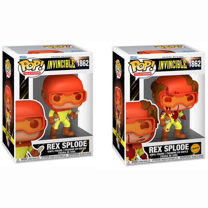 Figurine Funko POP! Invincible Rex Splode 5 + 1 Chase