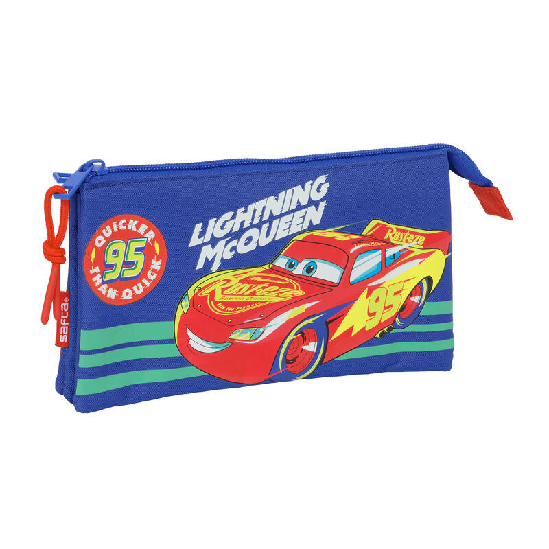Trousse triple Disney Pixar Cars