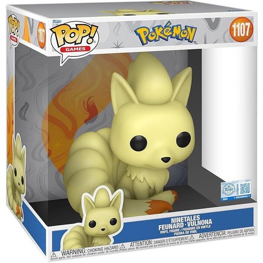 Figurine Funko POP! Jumbo Pokemon Ninetales Feunard Vulnona Exclusive