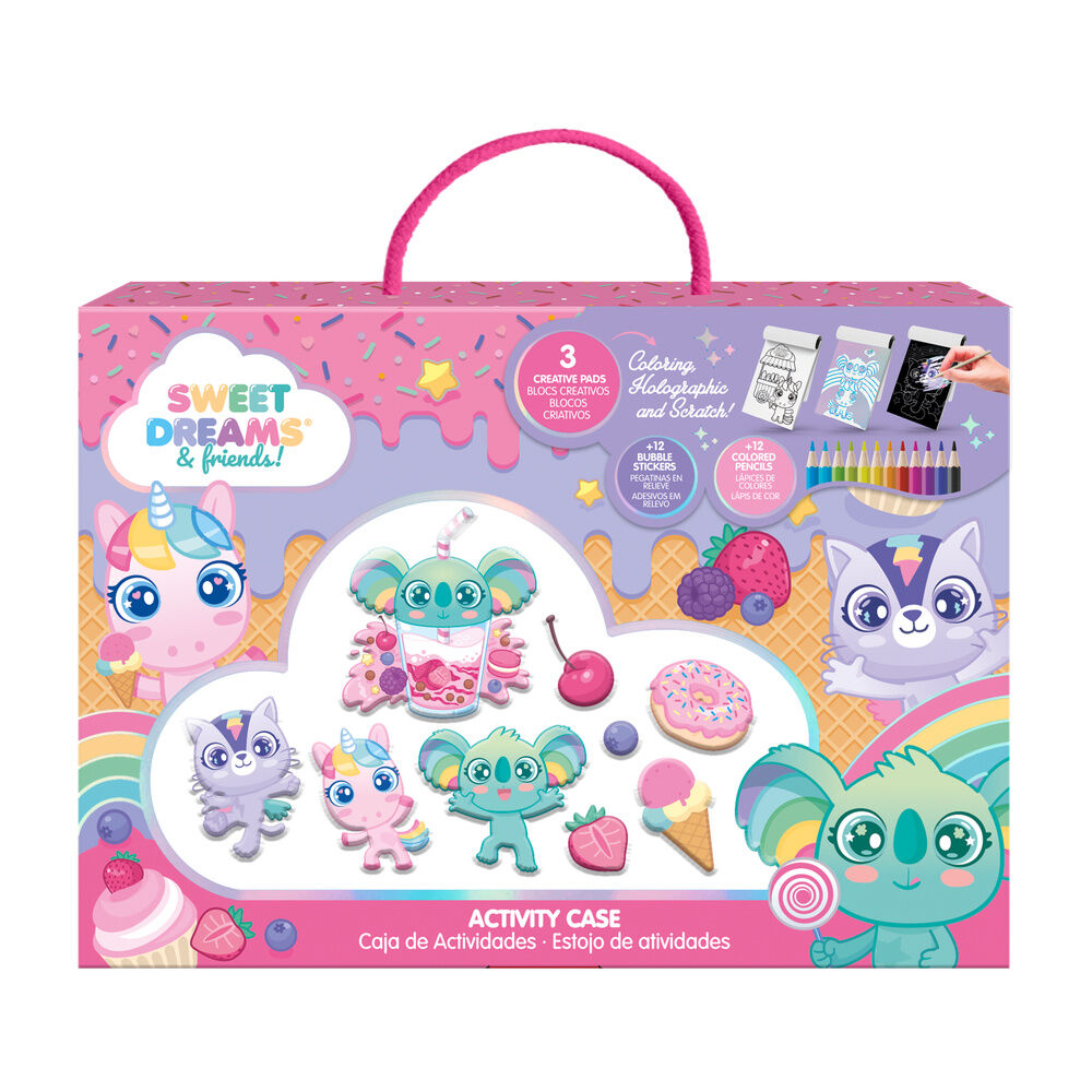 Coloriage Sweet Dreams & Friends Activity case avec stickers