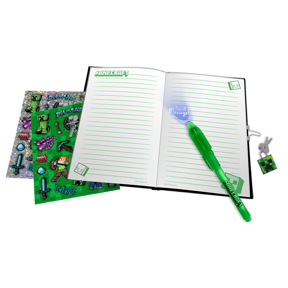 Agenda Minecraft + magic pen