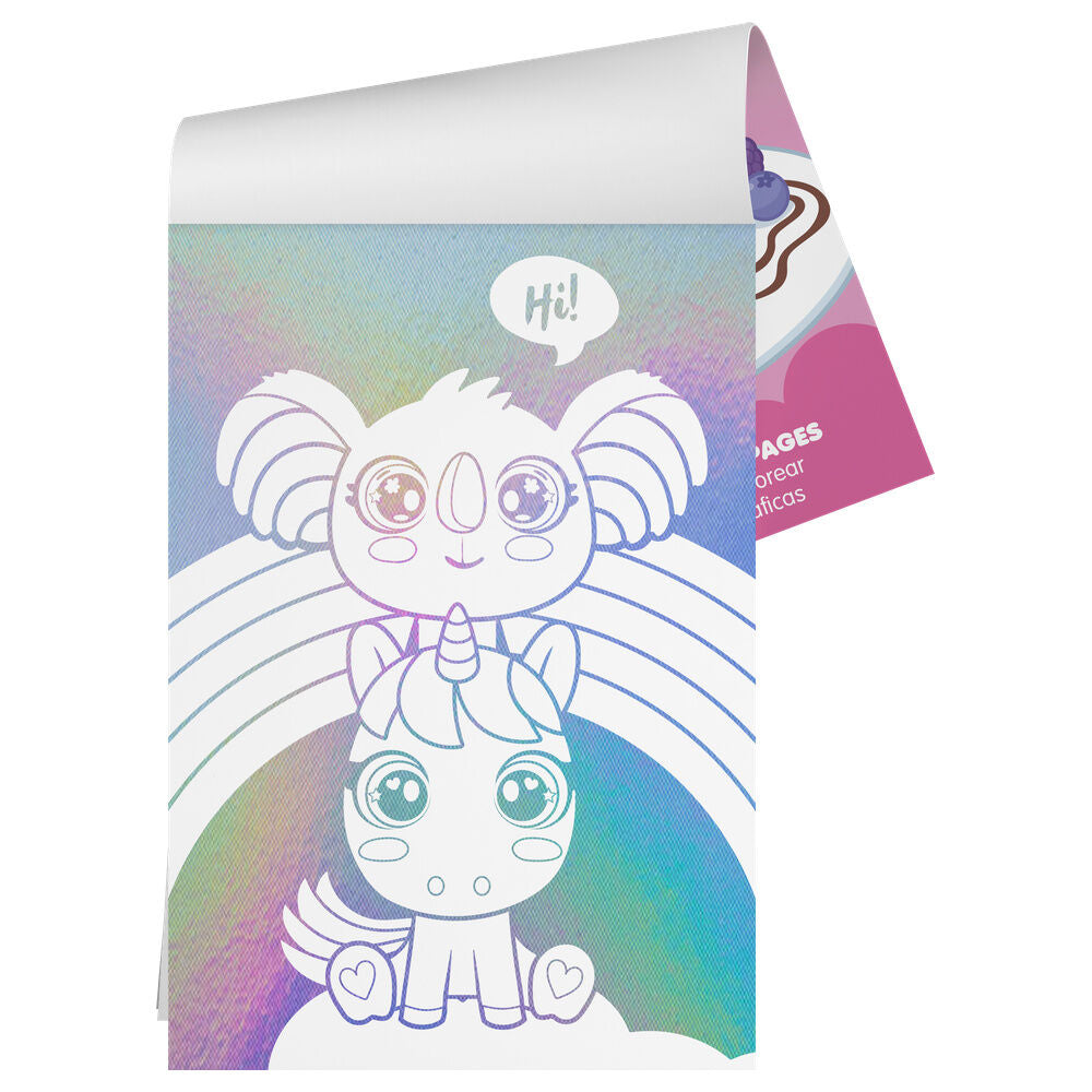 Coloriage Sweet Dreams & Friends Activity case avec stickers, vue 6