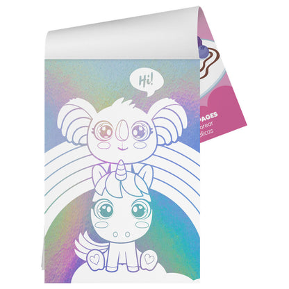 Coloriage Sweet Dreams & Friends Activity case avec stickers, vue 6