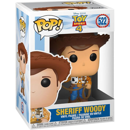 Figurine Funko POP! Disney Toy Story 4 Woody, vue 3