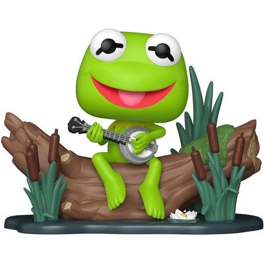 Figurine Funko POP! Deluxe Los Teleñecos Kermit with Banjo