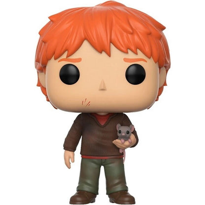 Figurine Funko POP! Harry Potter Ron Weasley with Scabbers, vue 3