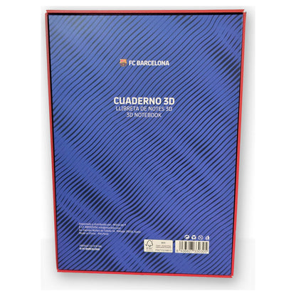 Cahier F.C. Barcelona, vue 4