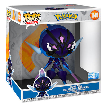 Figurine Funko POP! Jumbo Pokemon Ceruledge Malvalame Azugladis Exclusive 25cm, vue 2