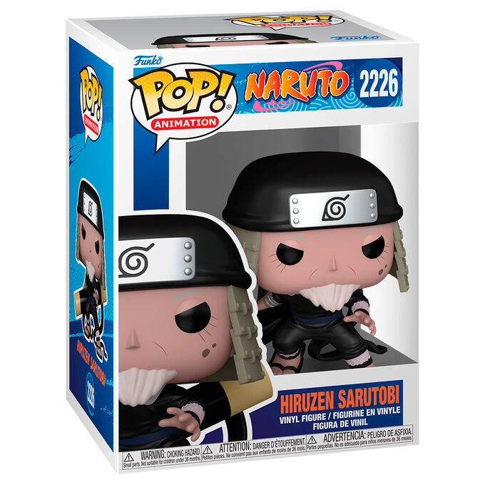 Figurine Funko POP! Naruto Hiruzen Sarutobi, vue 2
