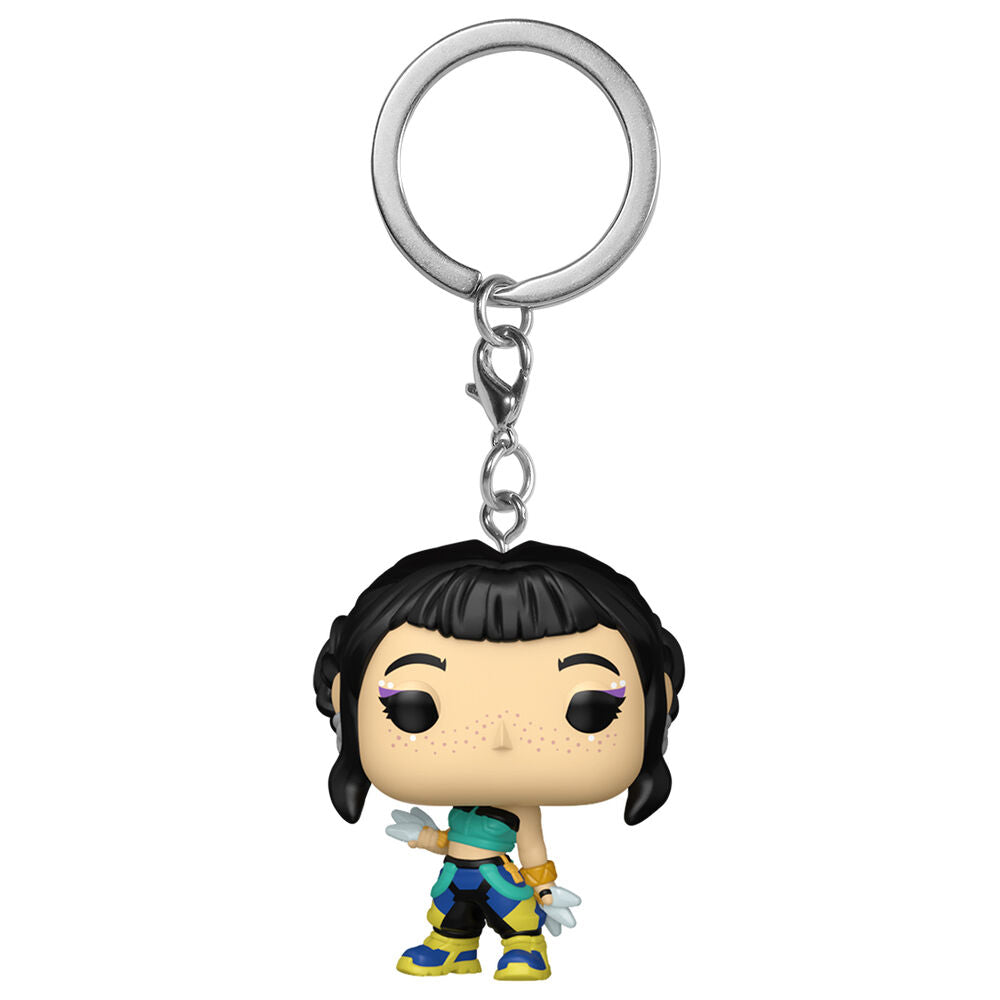 Porte-clés Funko Pocket POP! KPop Demon Hunters Zoey, vue 2