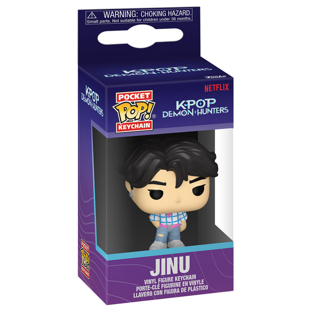 Porte-clés Funko Pocket POP! KPop Demon Hunters Jinu, vue 2