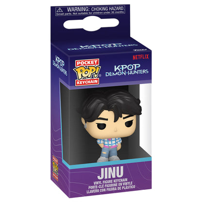 Porte-clés Funko Pocket POP! KPop Demon Hunters Jinu, vue 2