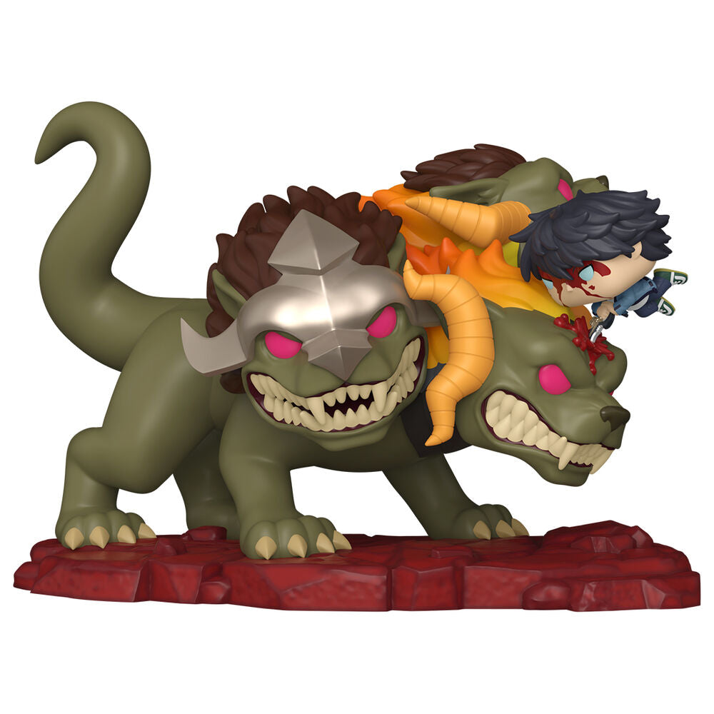 Figurine Funko POP! Deluxe Solo Leveling Sung Jinwoo vs. Cerberus