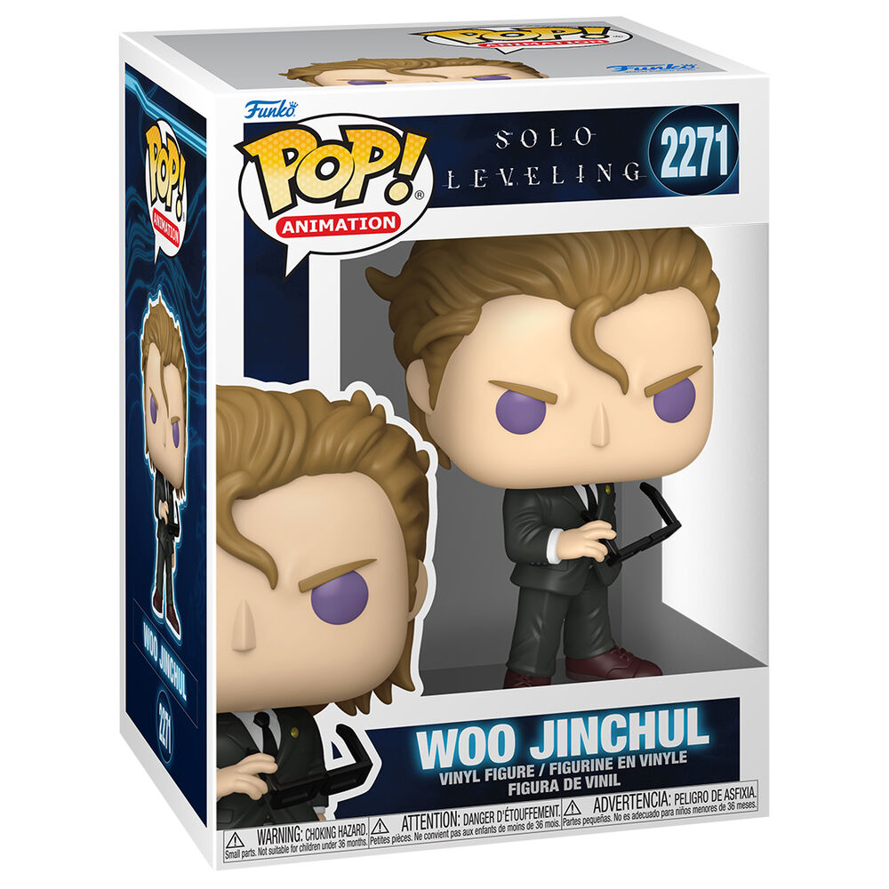 Figurine Funko POP! Solo Leveling Woo Jinchul, vue 2