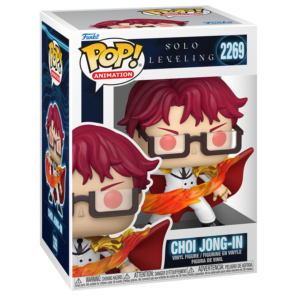 Figurine Funko POP! Solo Leveling Choi Jong in, vue 2