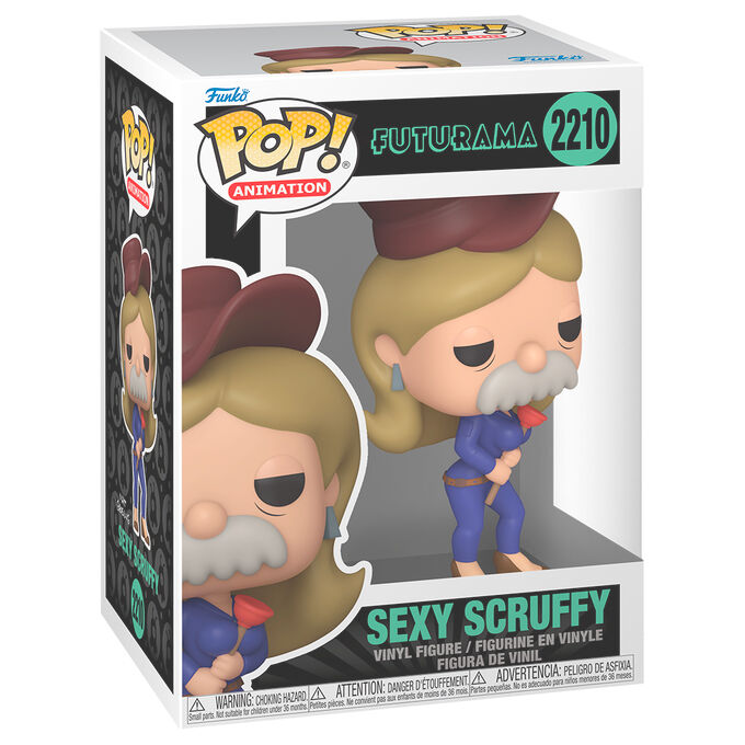 Figurine Funko POP! Futurama Sexy Scruffy, vue 2