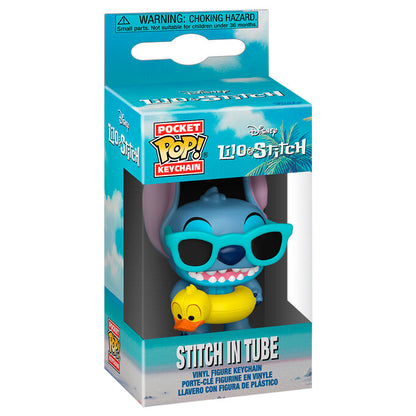 Porte-clés Funko Pocket POP! Disney Lilo & Stitch Stitch in Tube