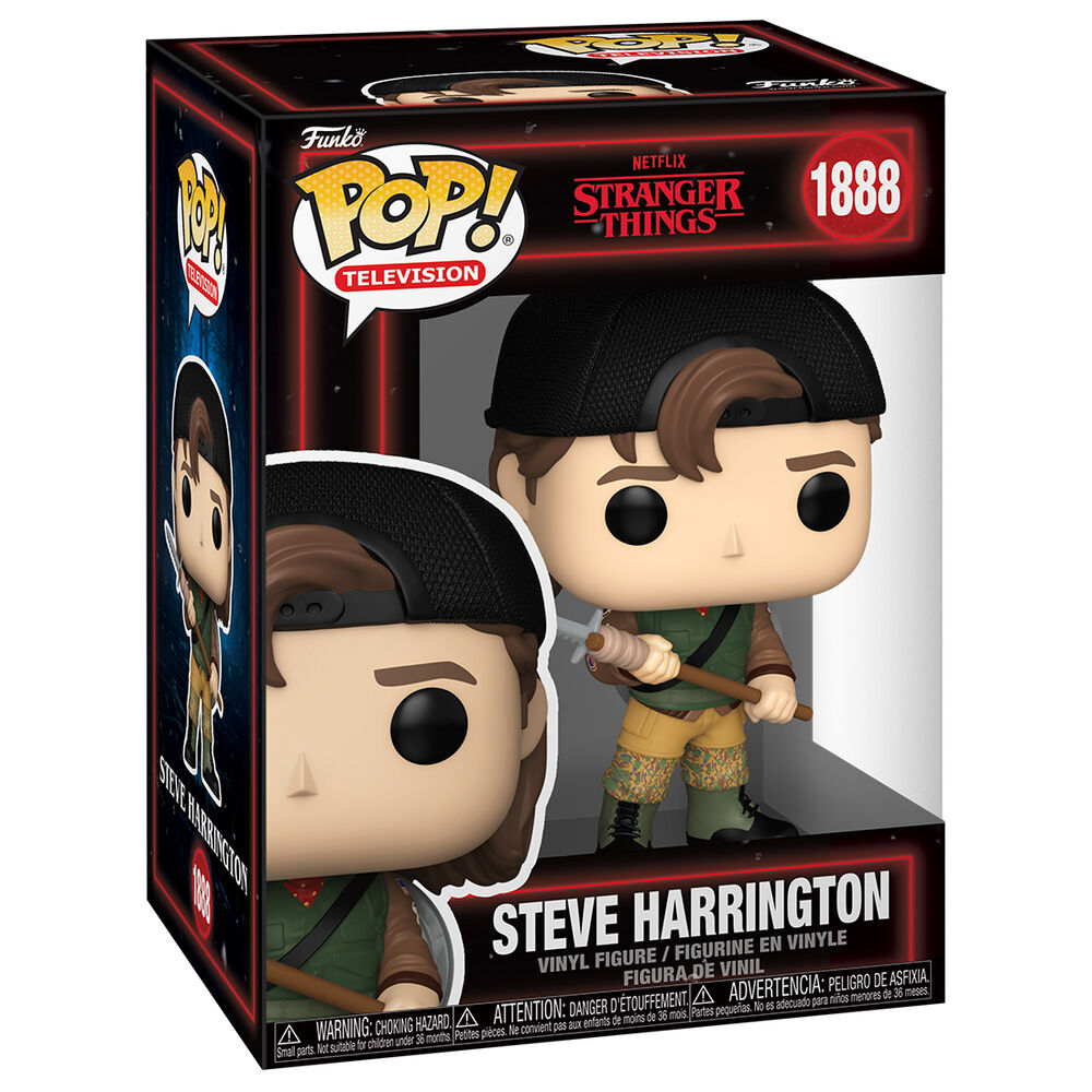 Figurine Funko POP! Stranger Things Steve Harrington, vue 2