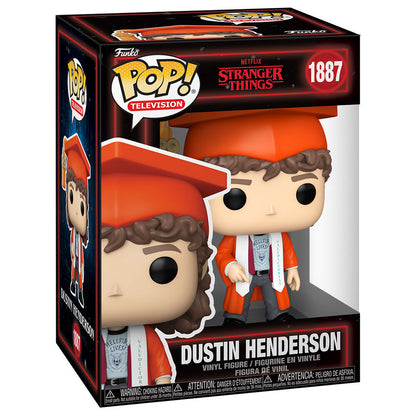 Figurine Funko POP! Stranger Things Dustin Henderson, vue 2