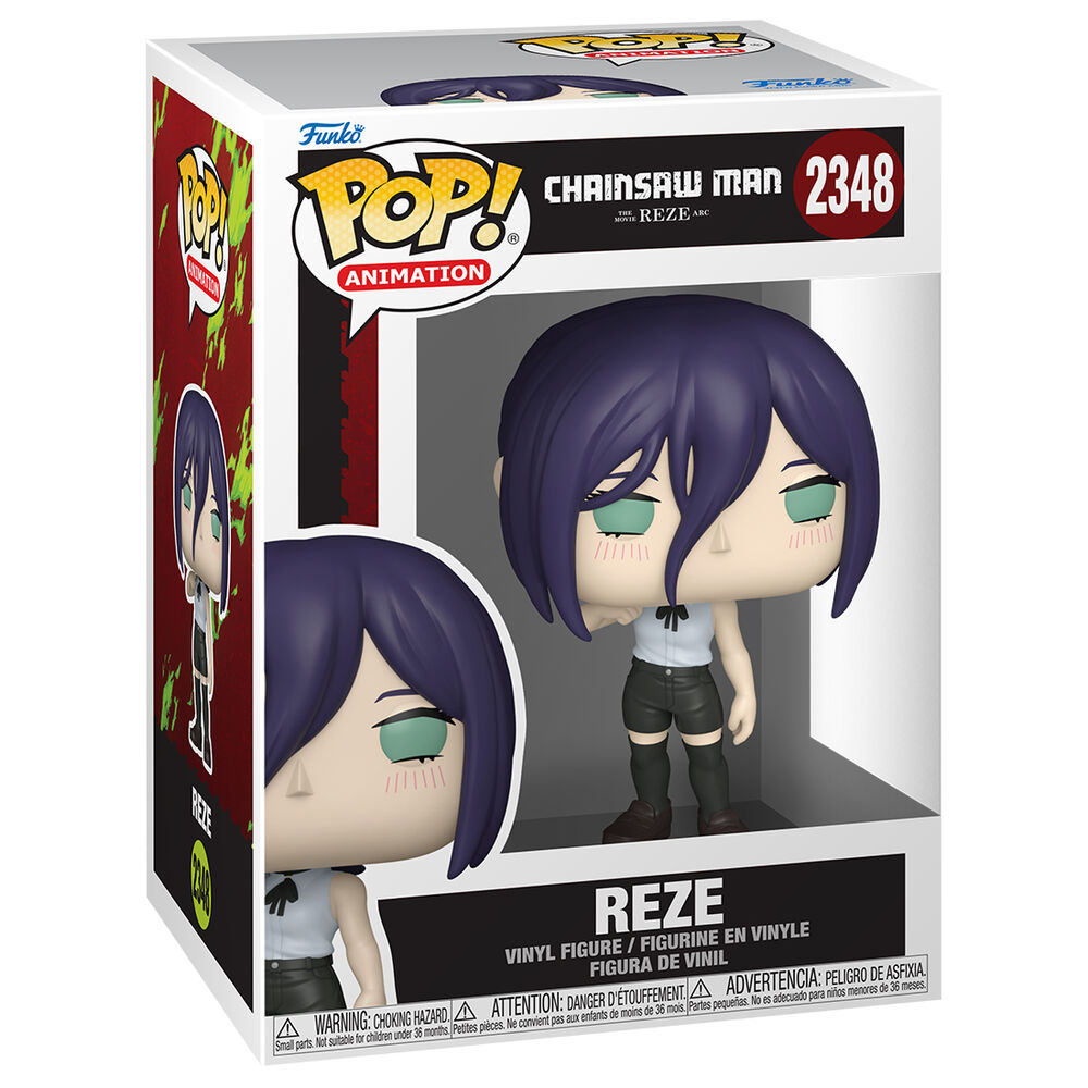 Figurine Funko POP! Chainsaw Man El Arco de Reze Reze 5 + 1 Chase, vue 2