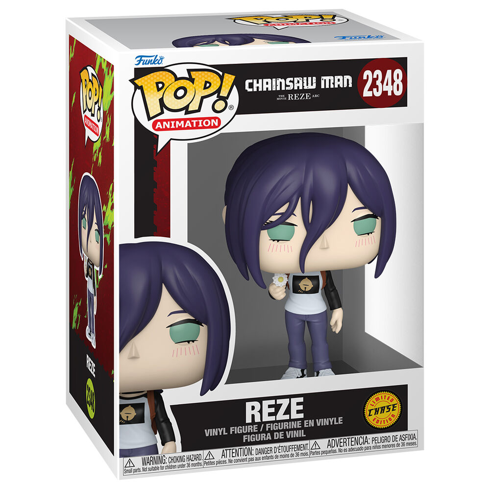 Figurine Funko POP! Chainsaw Man El Arco de Reze Reze 5 + 1 Chase, vue 4