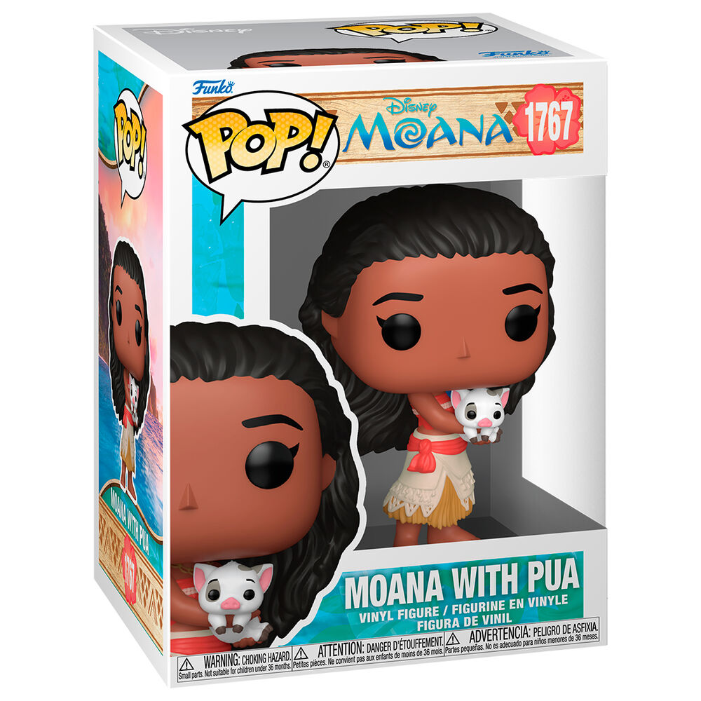 Figurine Funko POP! Disney Vaiana Moana 3 Moana with Pua, vue 2