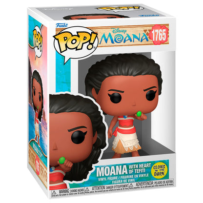 Figurine Funko POP! Disney Vaiana Moana 3 Moana with Heart of Tefiti, vue 3