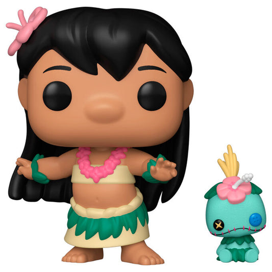 Figurine Funko POP! Disney Lilo & Stitch Hula Lilo with Scrump