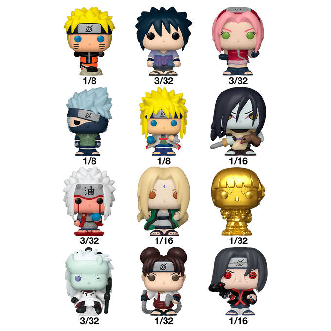 Figurine Funko POP! Mystery Bitty POP Naruto Shippuden surtido, vue 2