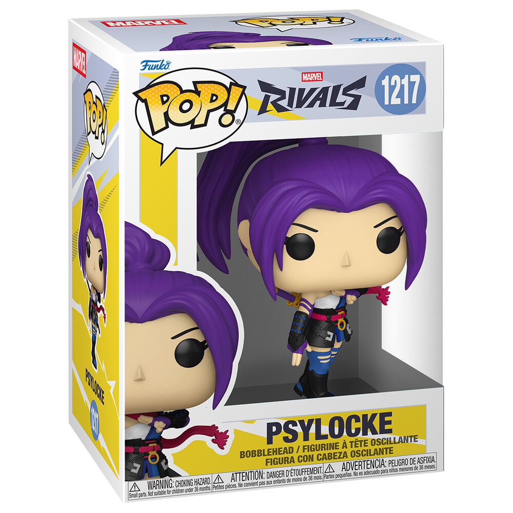 Figurine Funko POP! Marvel Rivals Psylocke, vue 2