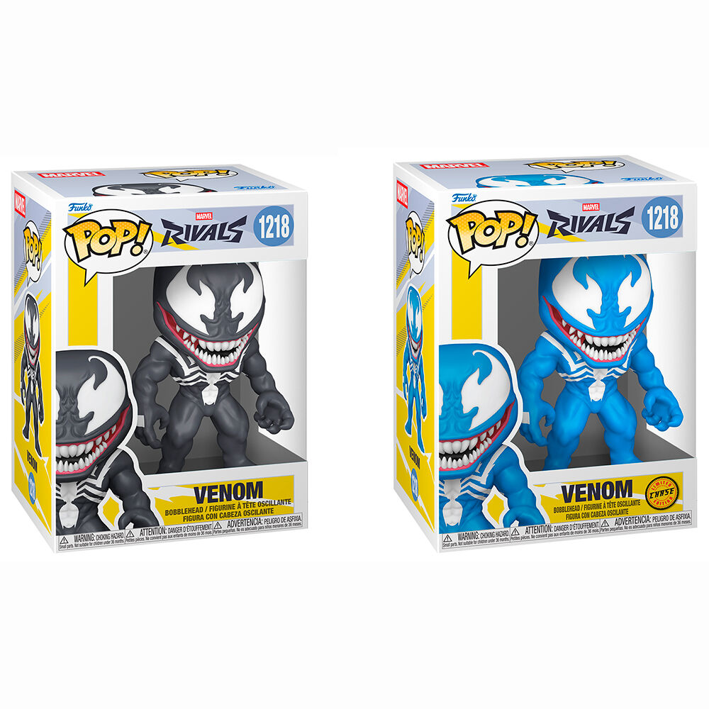 Figurine Funko POP! Marvel Rivals Venom 5 + 1 Chase, vue 5