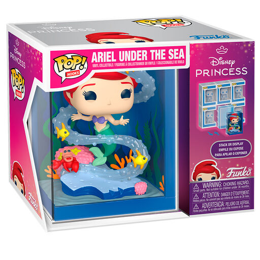 Figurine Funko POP! Nooks Disney Princesas Ariel Under the Sea