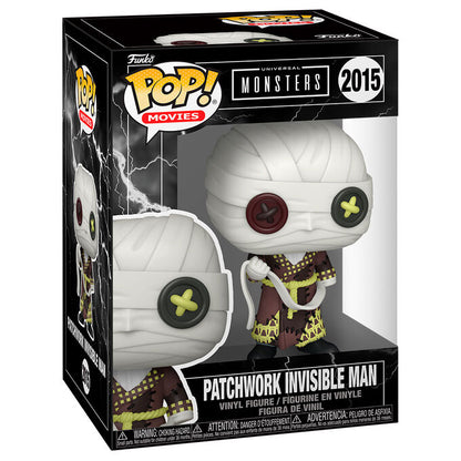 Figurine Funko POP! Universal Monsters Patchwork Invisible Man, vue 2