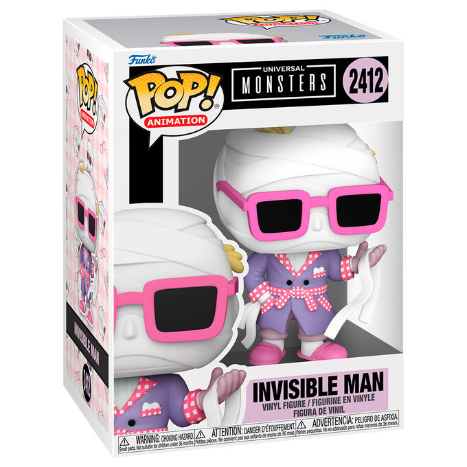 Figurine Funko POP! Universal Monsters Invisible Man 5 + 1 Chase