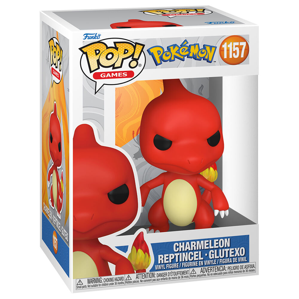 Figurine Funko POP! Pokemon Charmeleon Reptincel Glutexo, vue 2